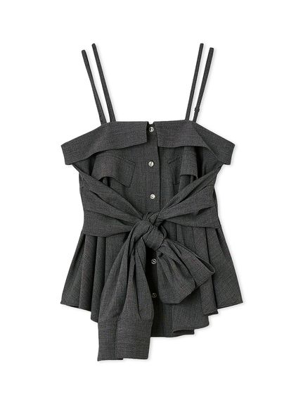 シャツデザインキャミビスチェ(ブラウス)｜トップス｜FRAY I.D（フレイ  