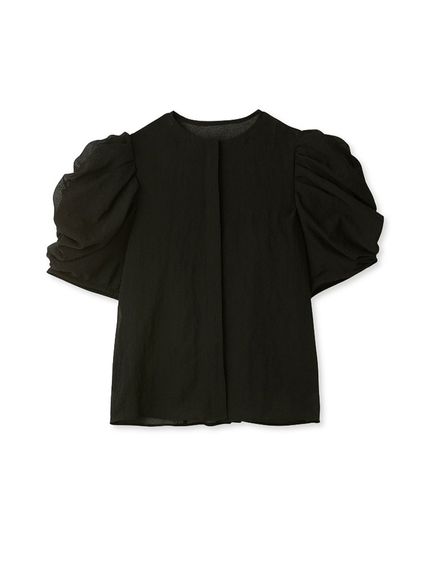 FRAY I.D｜レースギャザーショートブラウス | Rakuten Fashion