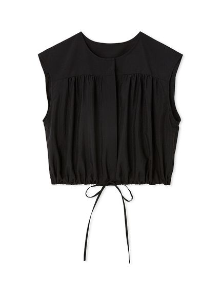 ブラウス シャツ ドロスト クロップド シャツ レディース Limue ブラウス シャツ ドロストクロップドシャツ レディース