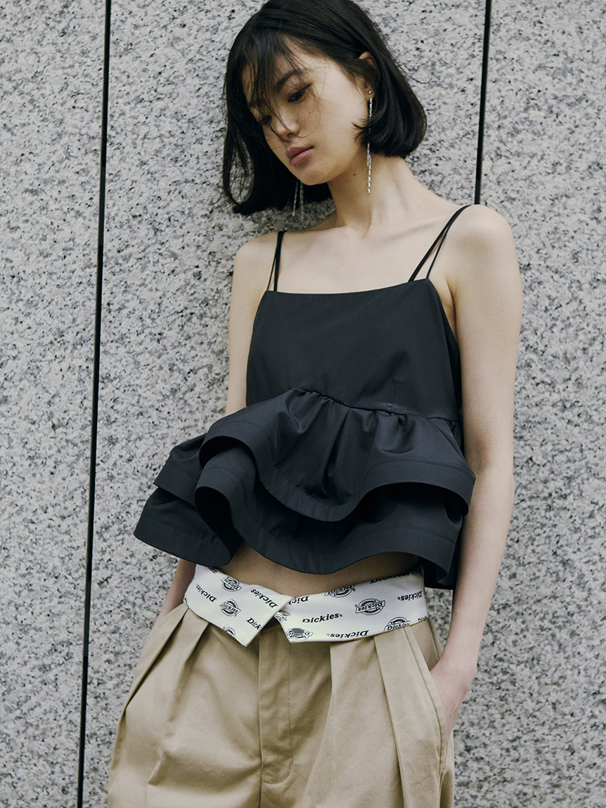 ラッフルヘムデザインキャミソール FRAY I.D｜ラッフルヘムデザインキャミソール | Rakuten Fashion(楽天