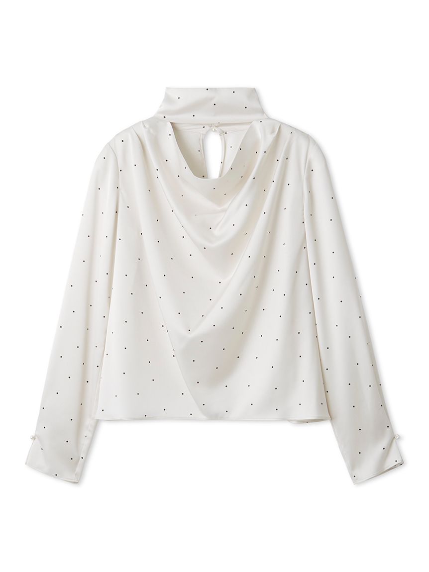 サテンドレープブラウス(ブラウス)｜トップス｜FRAY I.D（フレイ