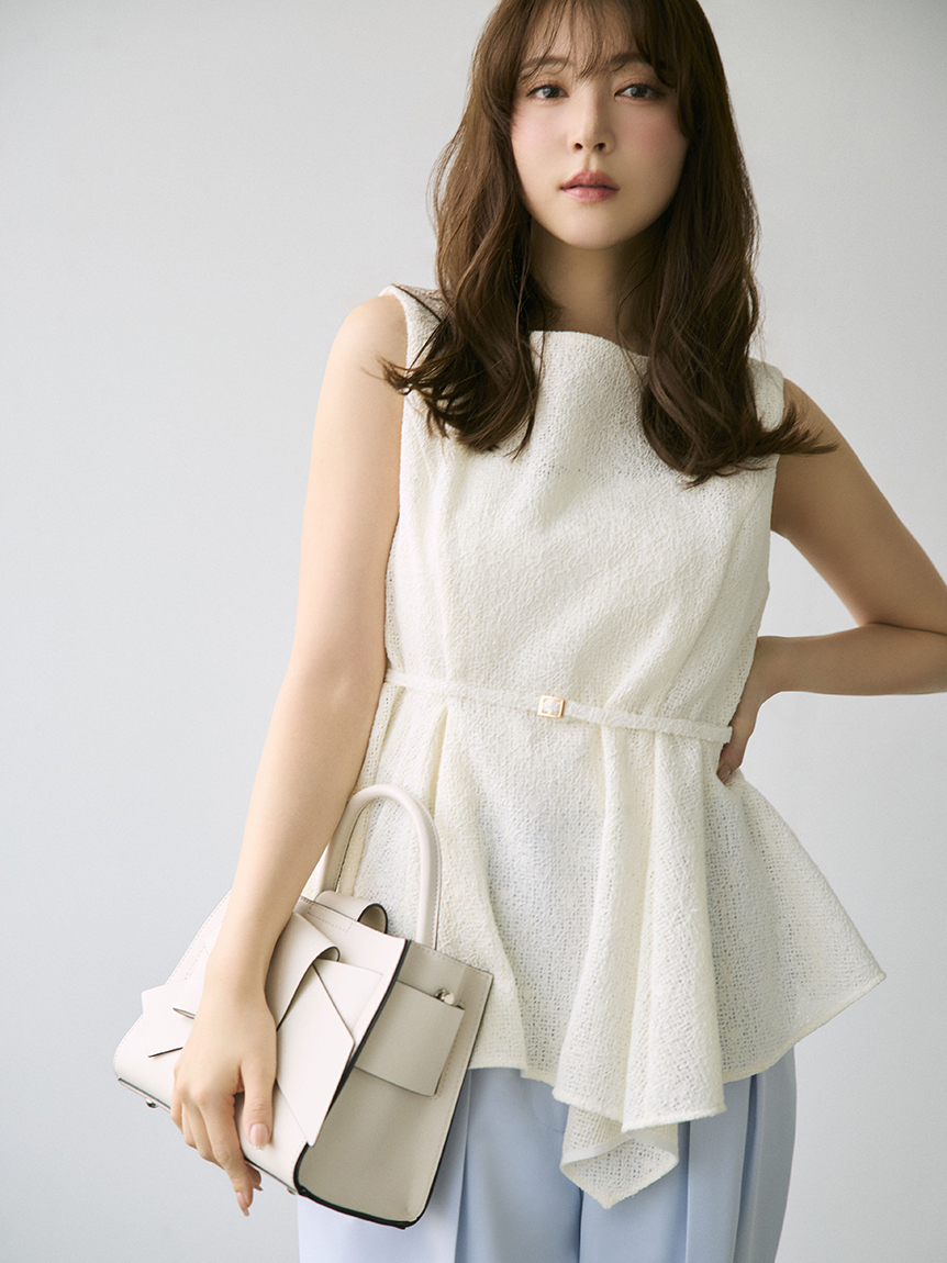 アシメペプラムチュニック(ブラウス)｜トップス｜FRAY I.D（フレイ