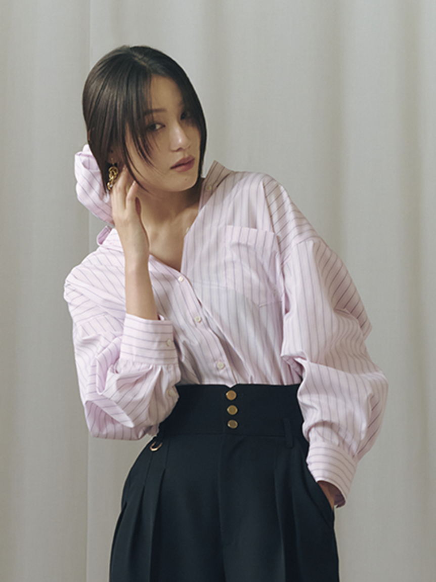 ストライプスタンダードシャツ(ブラウス)｜トップス｜FRAY I.D（フレイ