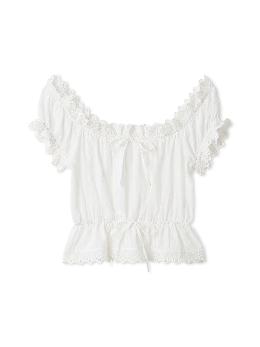 2wayフリルレースブラウス(ブラウス)｜トップス｜FRAY I.D（フレイ
