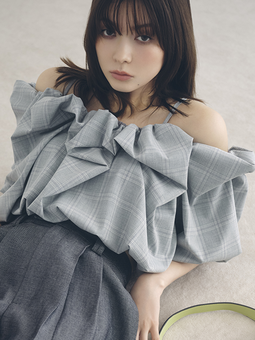 ボリュームパフブラウス(ブラウス)｜トップス｜FRAY I.D（フレイ