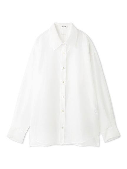 23SS 今季新作 FRAY I.D バックオープンシアーシャツ FRAY I.D（フレイアイディー）の「バックオープンシアーシャツ（シャツ
