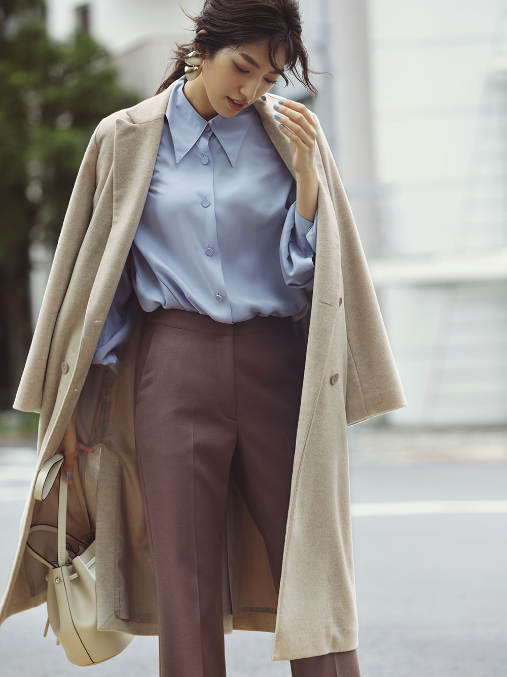 ライトダブルコート ウールコート アウター Fray I D フレイ アイディー の通販サイト 公式