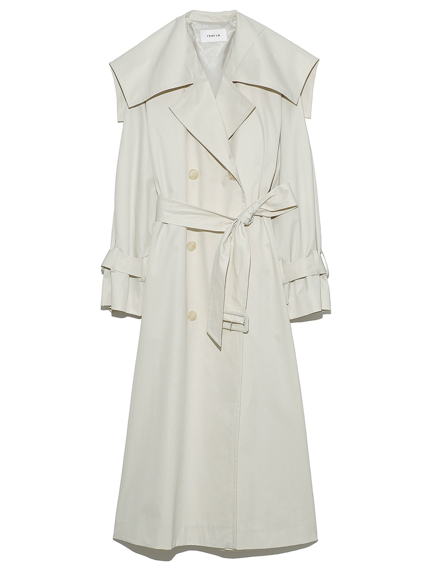 ビックカラートレンチコート トレンチコート アウター Fray I D フレイ アイディー の通販サイト 公式