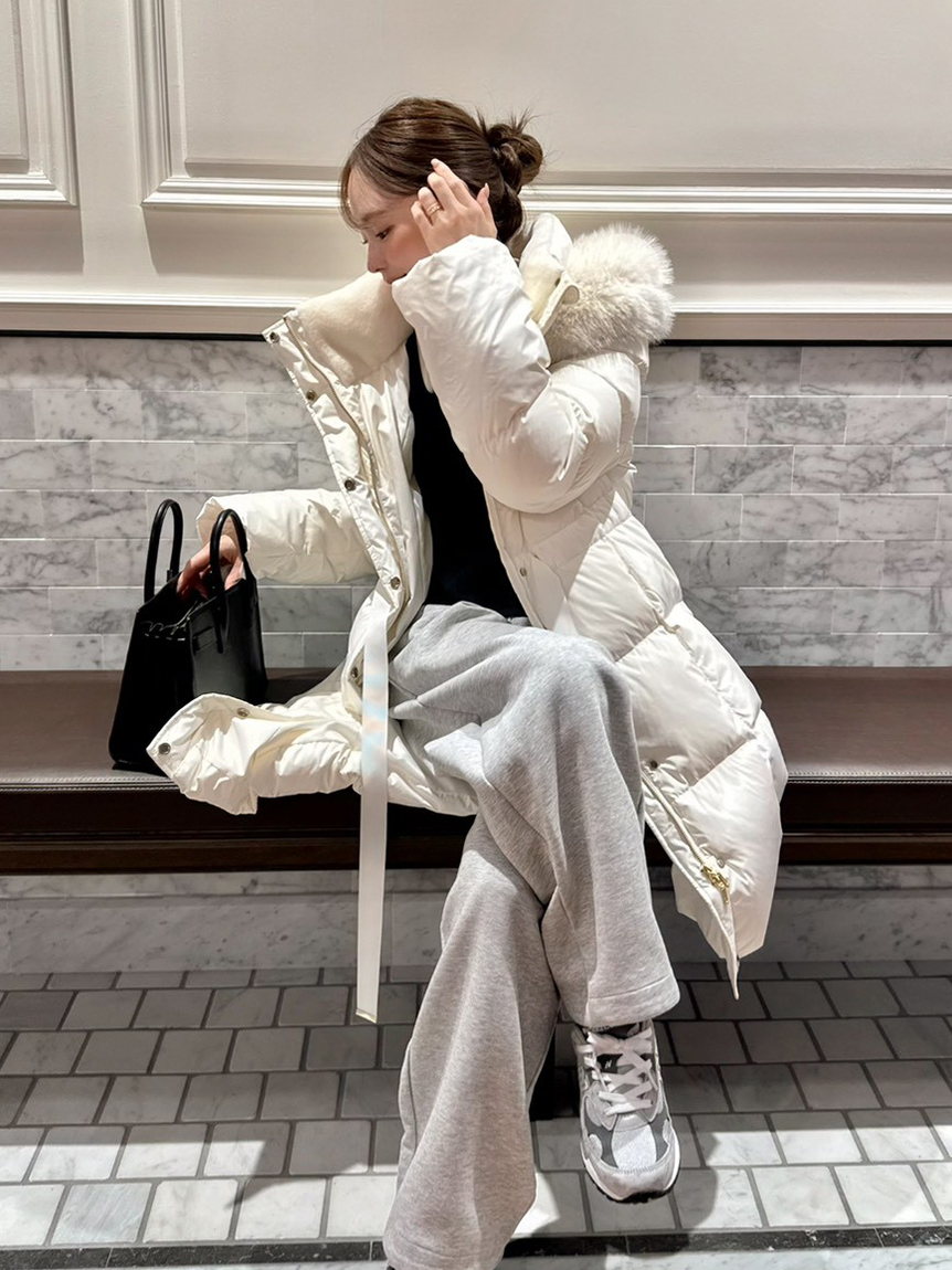 FRAY I.D」 ノーカラーコート 1 ホワイト レディース 骨格診断タイプ