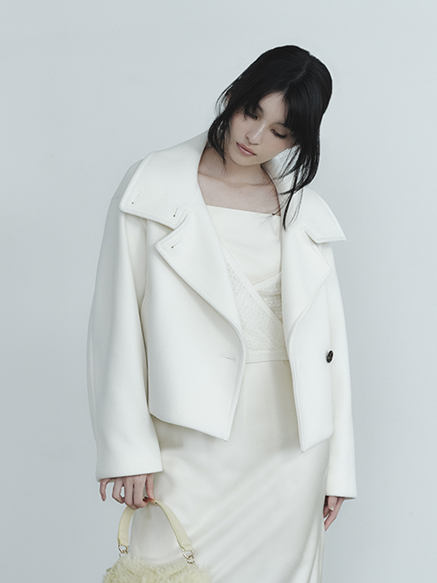 スタンドカラーショートコート(ショートコート)｜アウター｜FRAY I.D