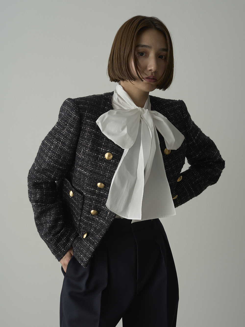 店舗・オフィシャルオンラインストア限定】LINTON Tweed Jacket(ノー