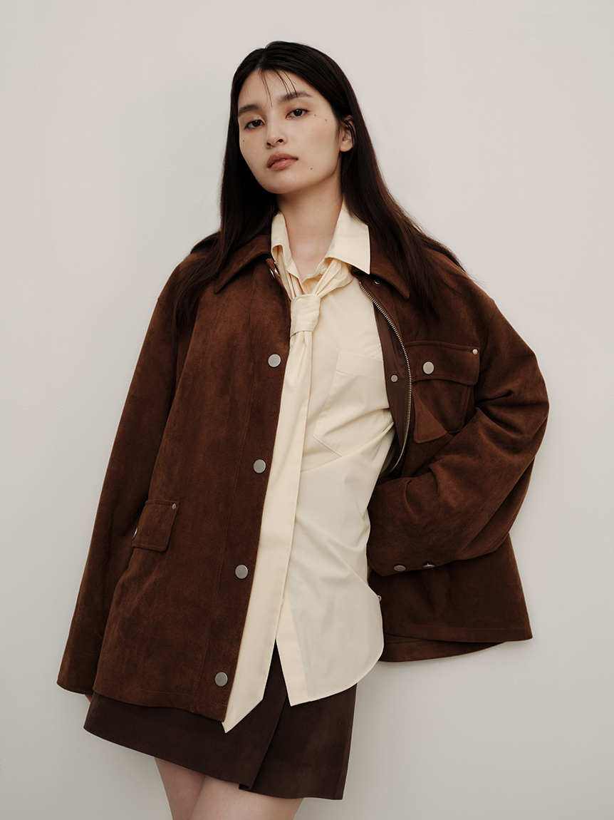 フレイアイディー FRAY I.D アウター 25秋冬 ハンティングジャケット FRAY I.D 新作10%OFF フレイアイディー アウター 25秋冬 ハンティング