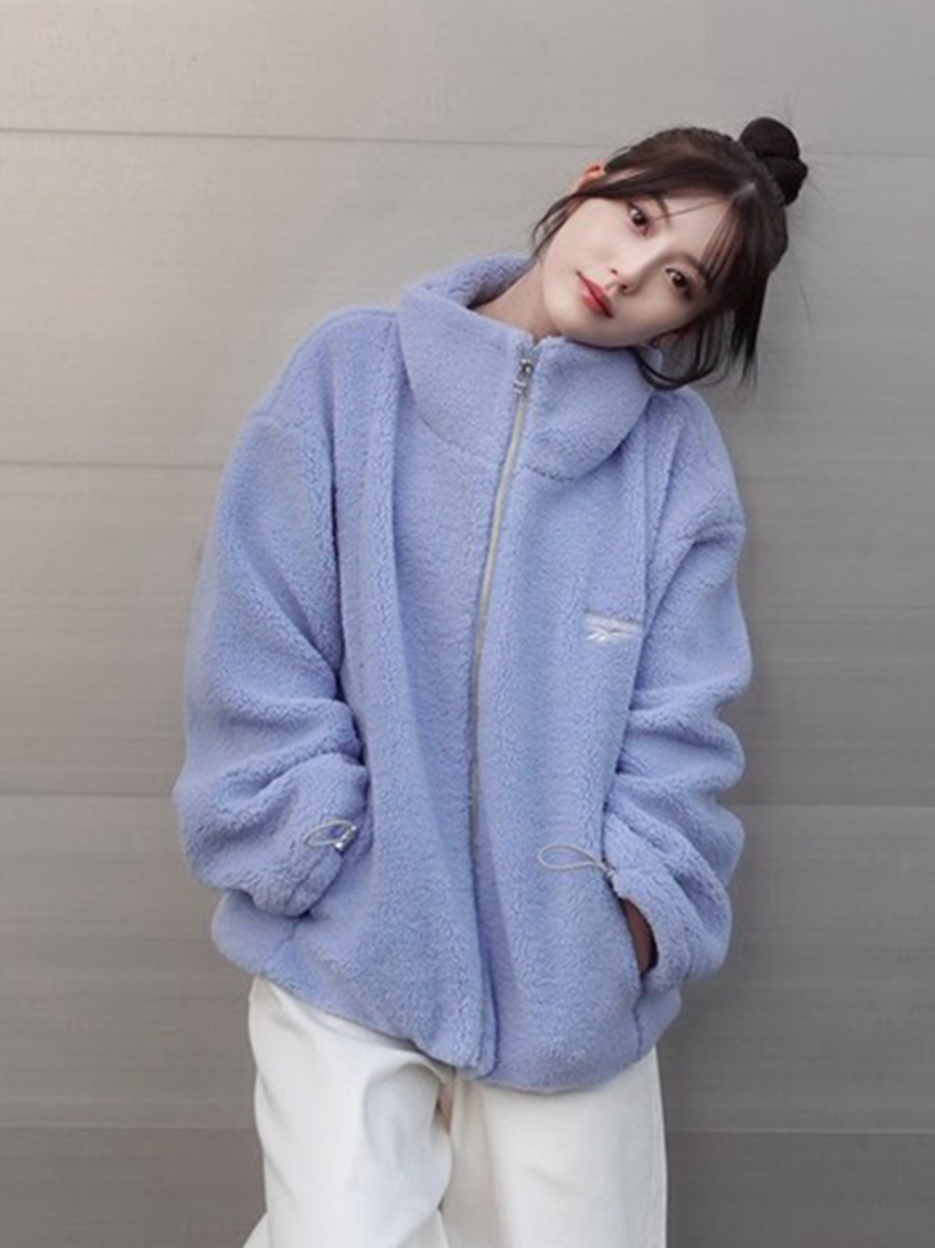 Reebok× FRAY I.D】ジップアップボアブルゾン(ブルゾン)｜アウター