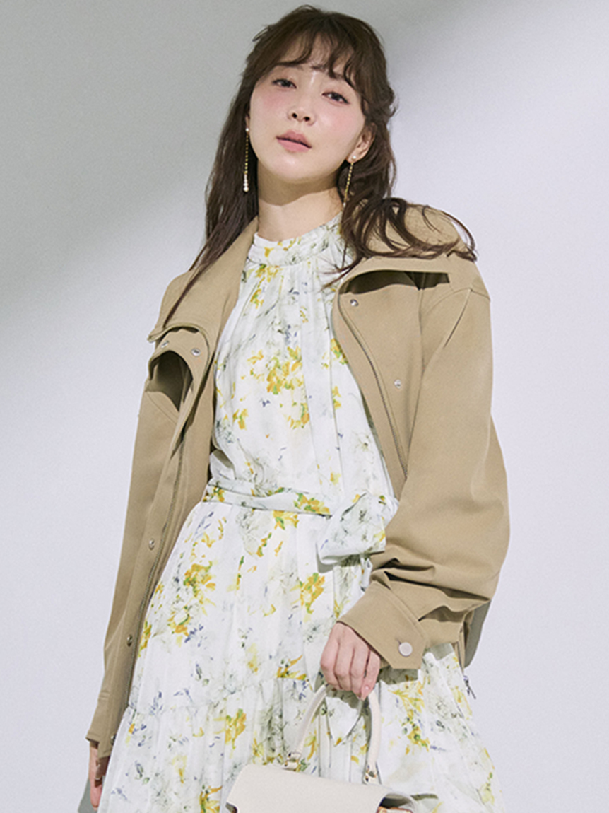 スタンドカラーオーバーサイズブルゾン(ブルゾン)｜アウター｜FRAY I.D