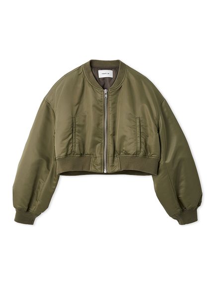 FRAY I.D フレイアイディー　レースアップショートMA-1／撥水 レースアップショートMA-1／撥水(ブルゾン)｜アウター｜FRAY I.D