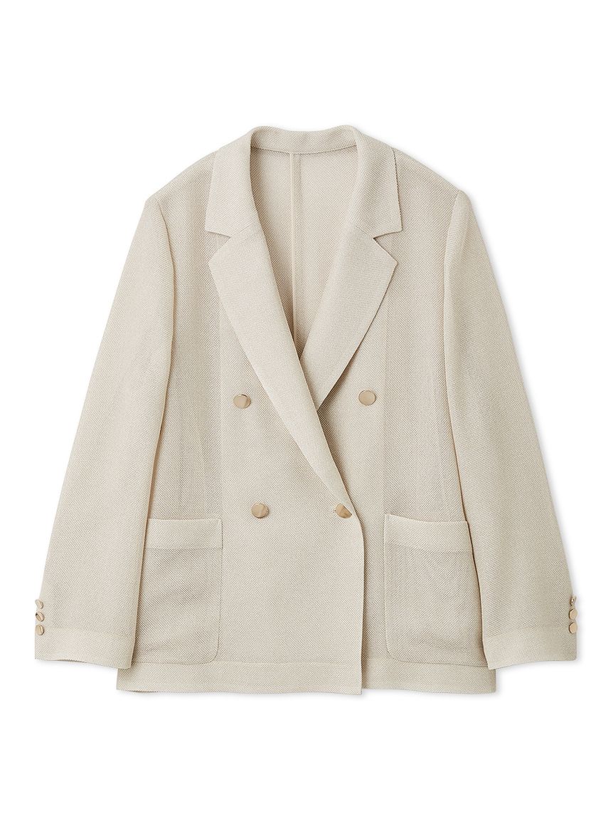 ダブルブレストカラミジャケット(IVR-0)