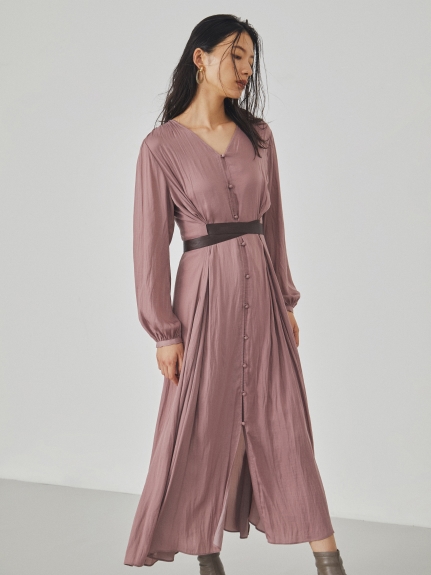 レザーベルトワンピース マキシ ロングワンピース ワンピース Fray I D フレイ アイディー の通販サイト 公式