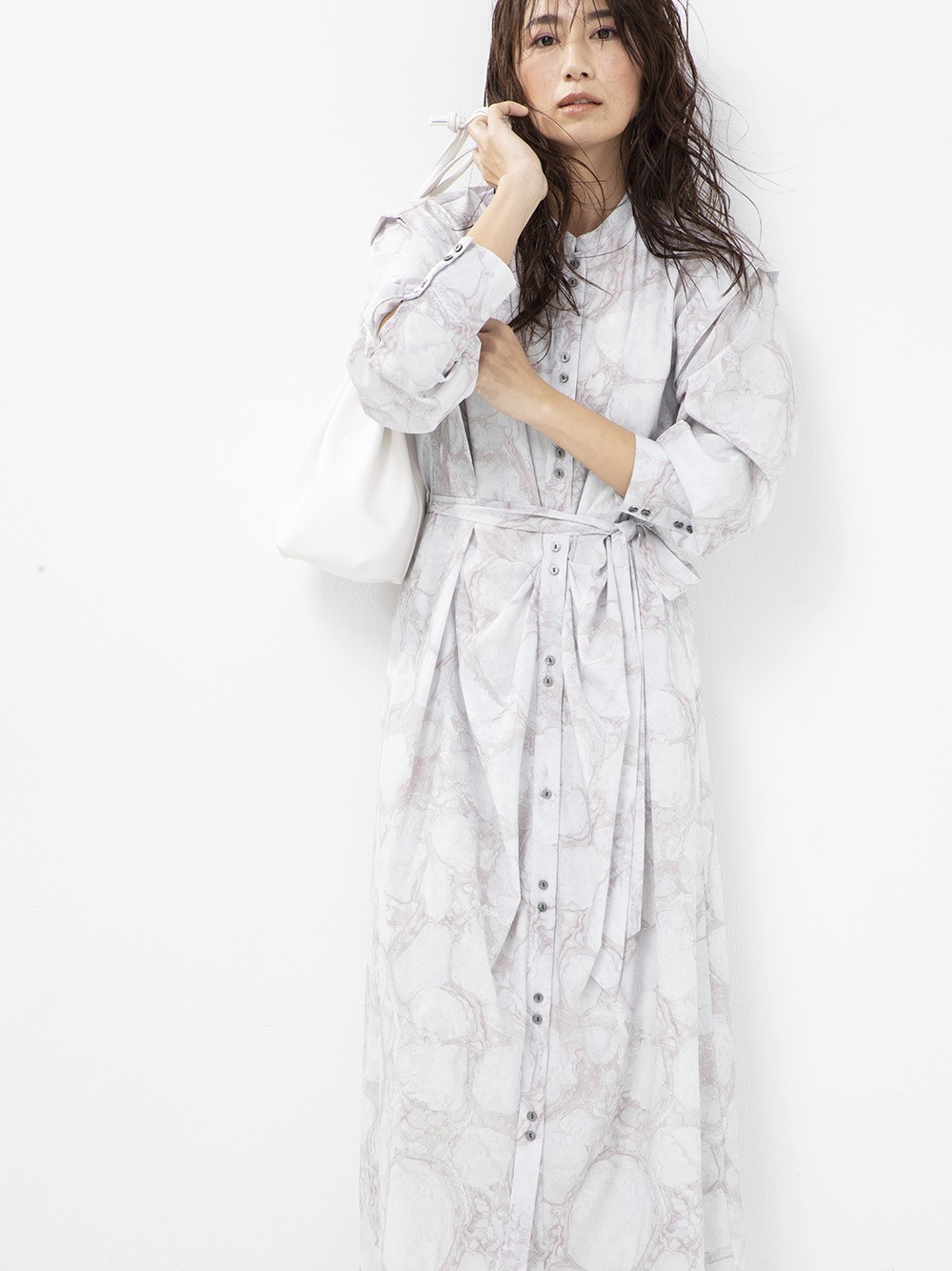 フロントタックロングシャツワンピース マキシ ロングワンピース ワンピース Fray I D フレイ アイディー の通販サイト 公式