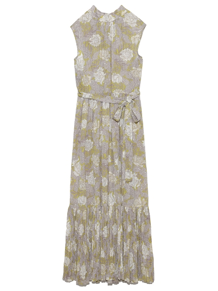 ウォールフラワープリントワンピース マキシ ロングワンピース ワンピース Fray I D フレイ アイディー の通販サイト 公式