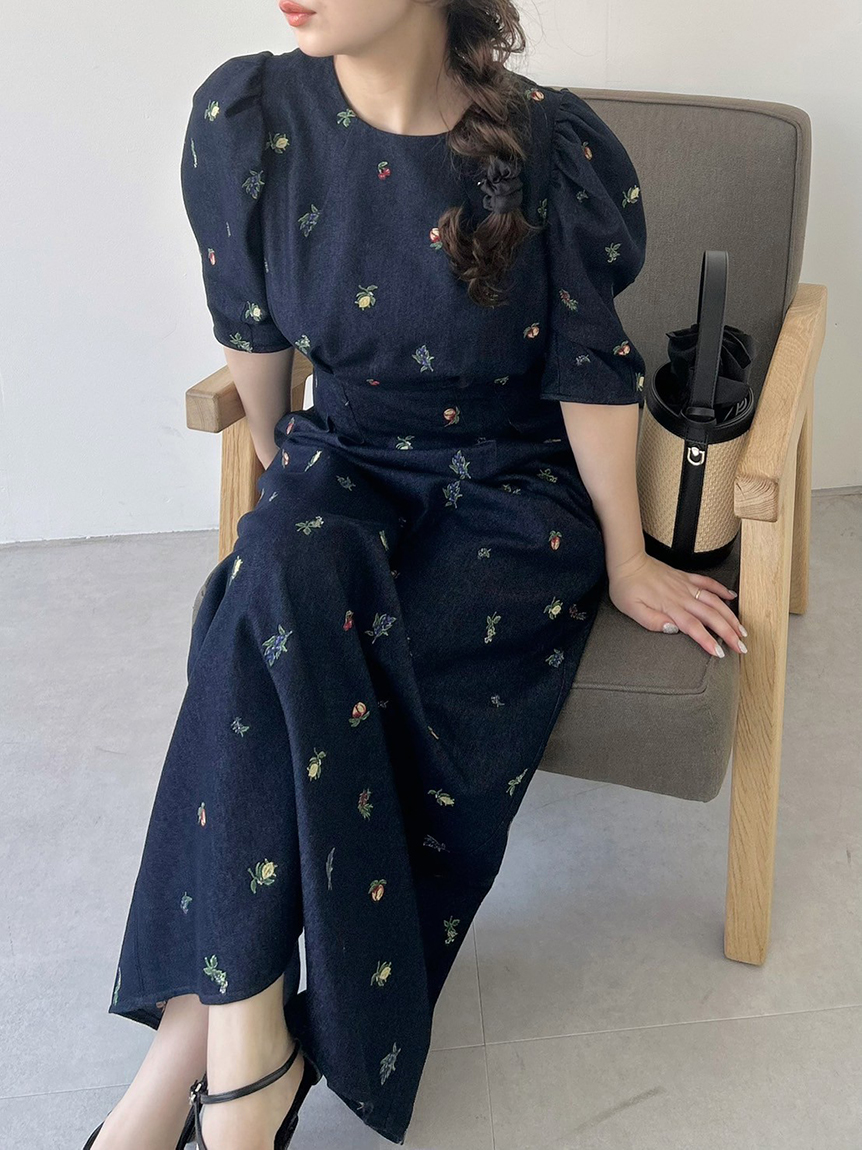 カシュクールラップワンピース(マキシ・ロングワンピース