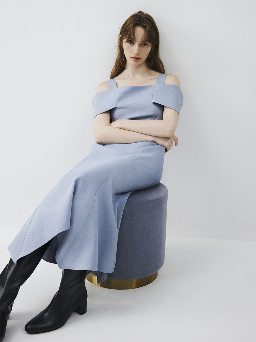 DEA. 青 マーメイドラインドレス DEA. 青 マーメイドラインドレス DEA. 青 マーメイドライン