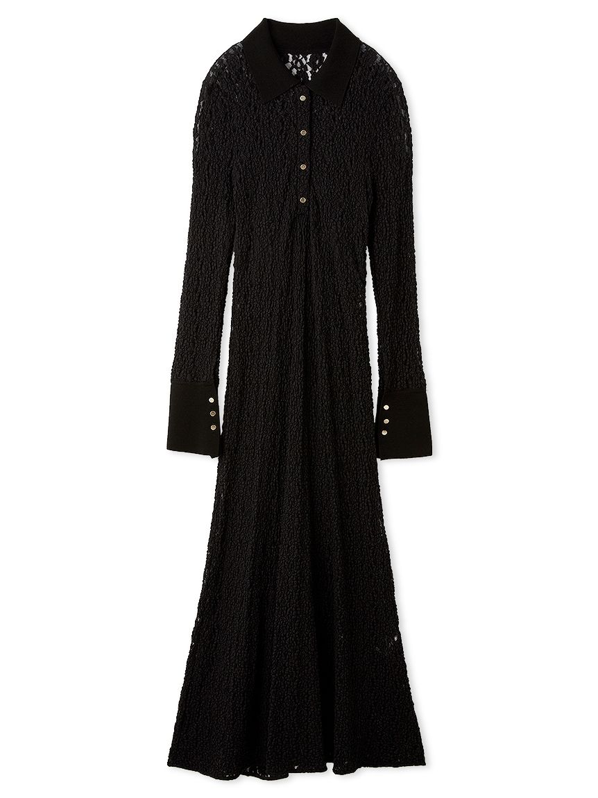 ストレッチレースポロカラーワンピース(ドレス)｜ワンピース｜FRAY I.D