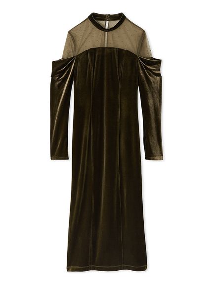 バックオープンドレープドレス　フレイアイディー　新品未使用タグ付き FRAY I.D（フレイ アイディー）の通販サイト【公式】