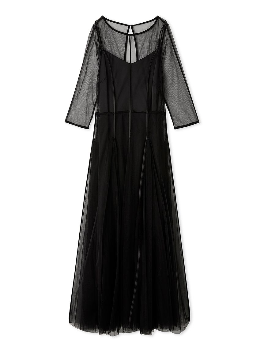 タグ付き新品【FRAY I.D】バックオープンシアードレス バックオープンシアードレス(ドレス)｜ワンピース｜FRAY I.D（フレイ