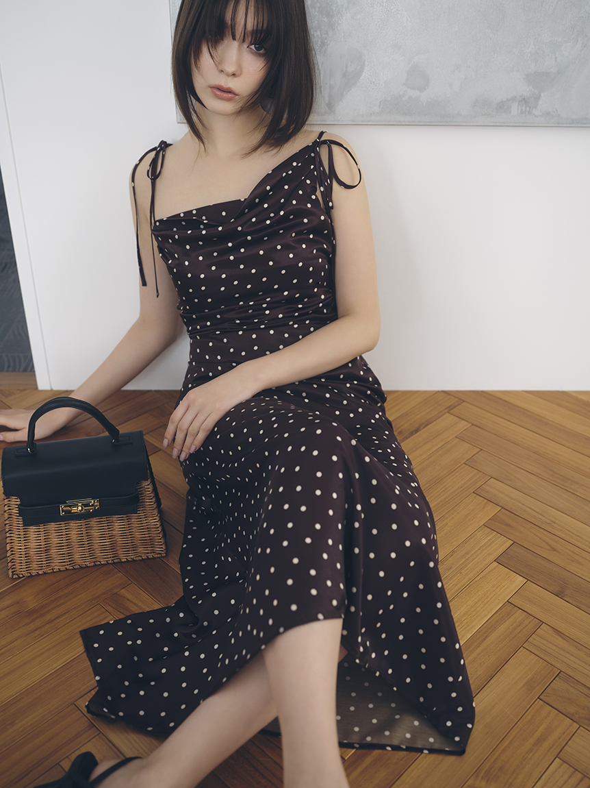 フレイアイディー⭐︎ワンピース FRAY I.D（フレイアイディー）の「ニットコンビタックティアード