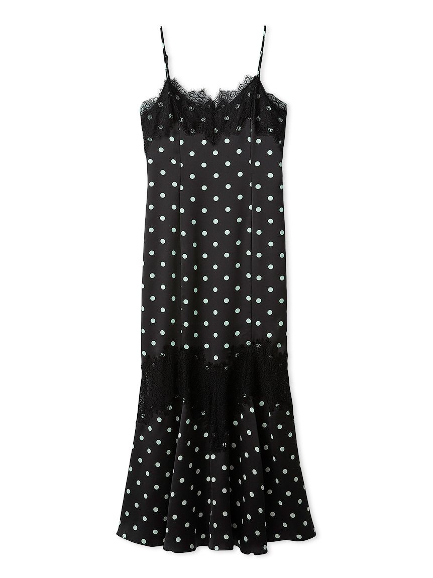 レーストリムマーメイドワンピース(マキシ・ロングワンピース