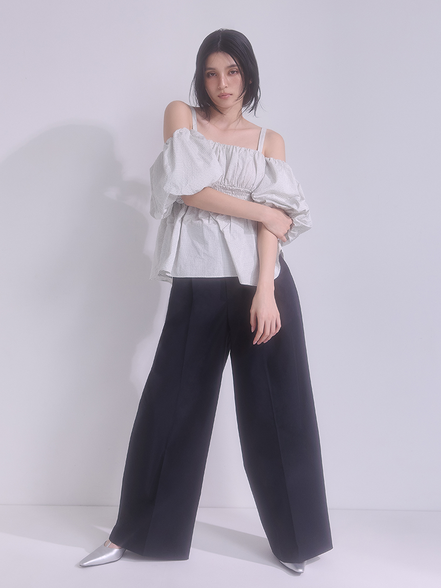 タックワイドチノパンツ(ロングパンツ)｜パンツ｜FRAY I.D（フレイ アイディー）の通販サイト 【公式】