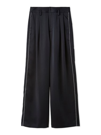 大きいサイズ＞センタープレスワイドパンツ シックスタイル 通販