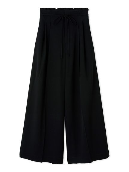 【FRAY I.D】フレイアイディー（0）無地 麻 ワイド ガウチョパンツ パンツ｜FRAY I.D（フレイ アイディー）の通販サイト【公式】