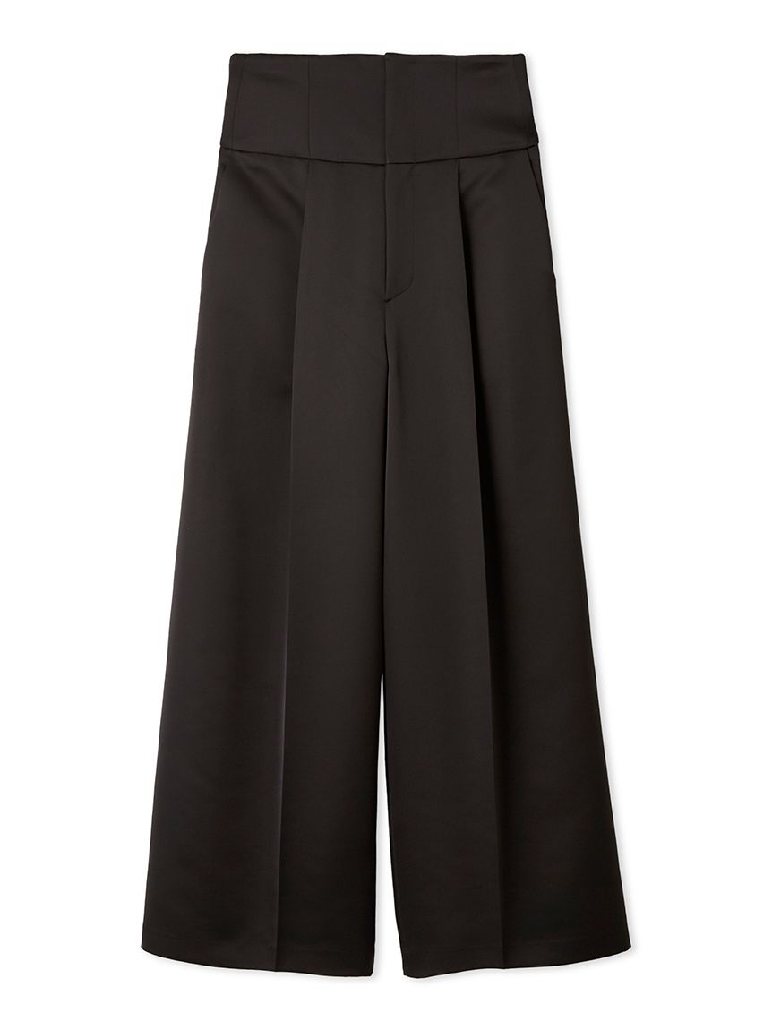 FRAY I.D ハイウエストワンタックワイドパンツ ハイウエストタックワイドパンツ(ロングパンツ)｜パンツ｜FRAY I.D