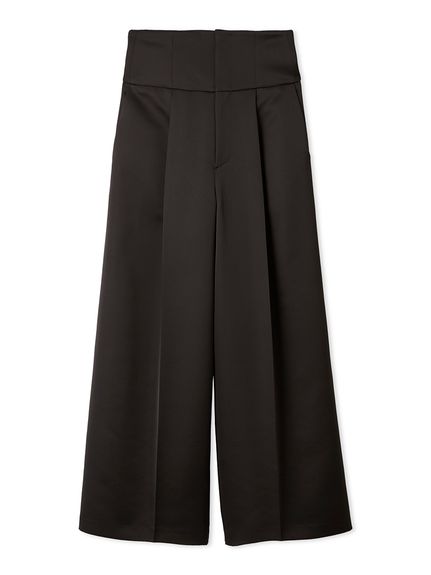 ハイウエストタックワイドパンツ(ロングパンツ)｜パンツ｜FRAY I.D