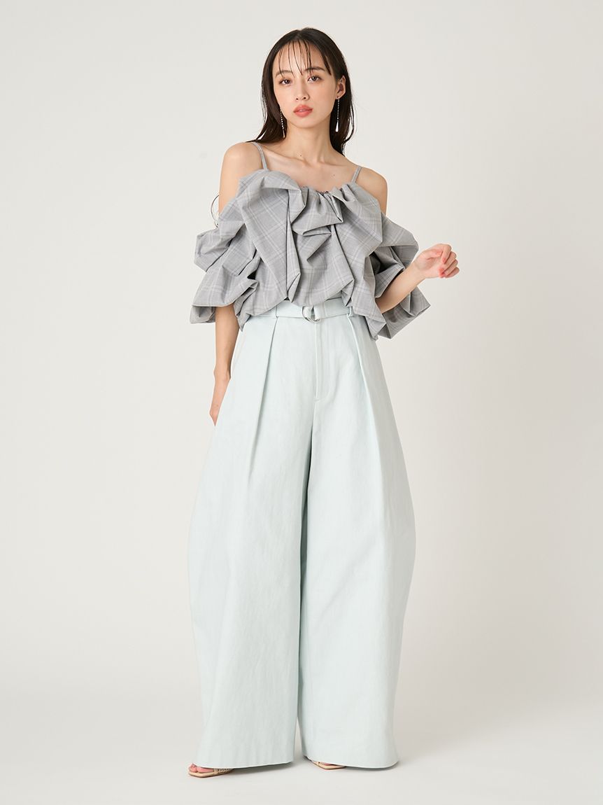 ワイドバレルレッグパンツ(ロングパンツ)｜パンツ｜FRAY I.D（フレイ