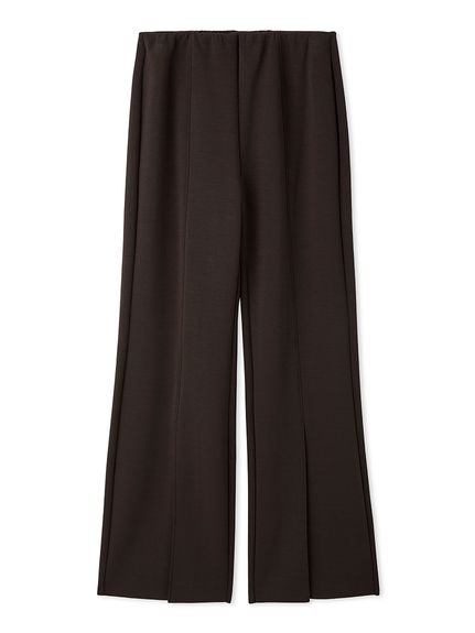00サイズあり】コンフォートメルティースリットパンツ／ウォッシャブル