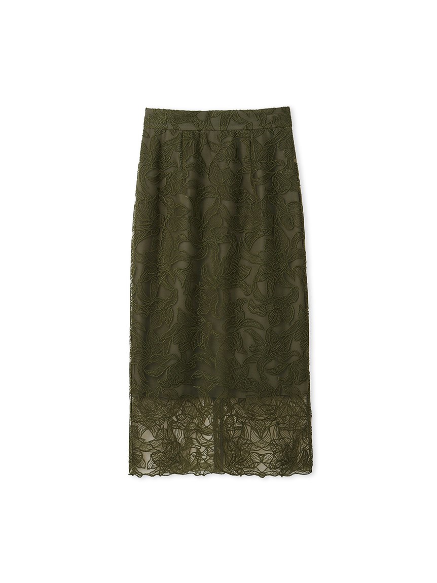 チュールフラワータイトスカート 膝丈スカート スカート Fray I D フレイ アイディー の通販サイト 公式