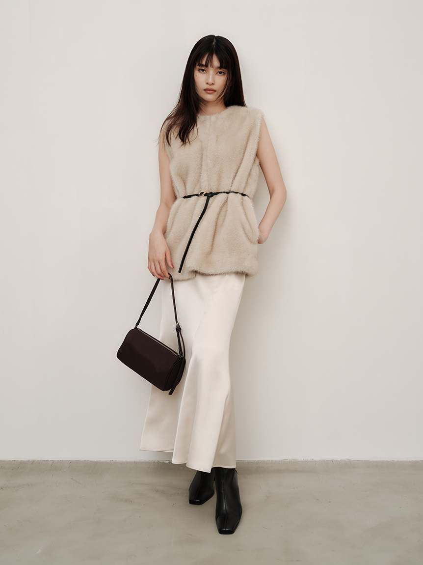 FRAY I.D スカート 新品未使用 タグ無し FRAY I.D スカート 「00サイズ」セミシアーティアードスカート