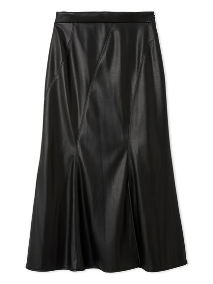■美品FRAY I.D 【定価23100】タックタフタロングスカートブラックS フレイ アイディー FRAY I.D プリーツタックタフタスカート