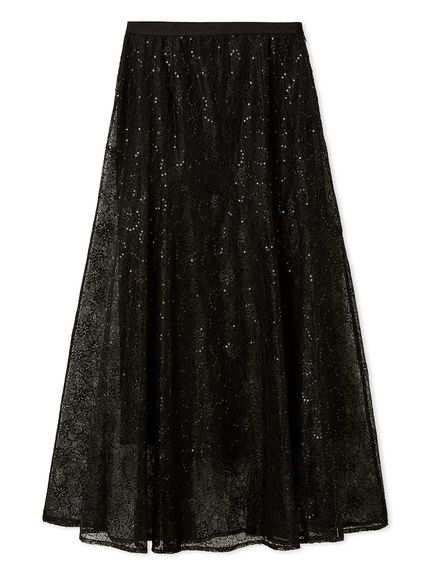 レースフレアスカート(ロングスカート)｜スカート｜FRAY I.D（フレイ