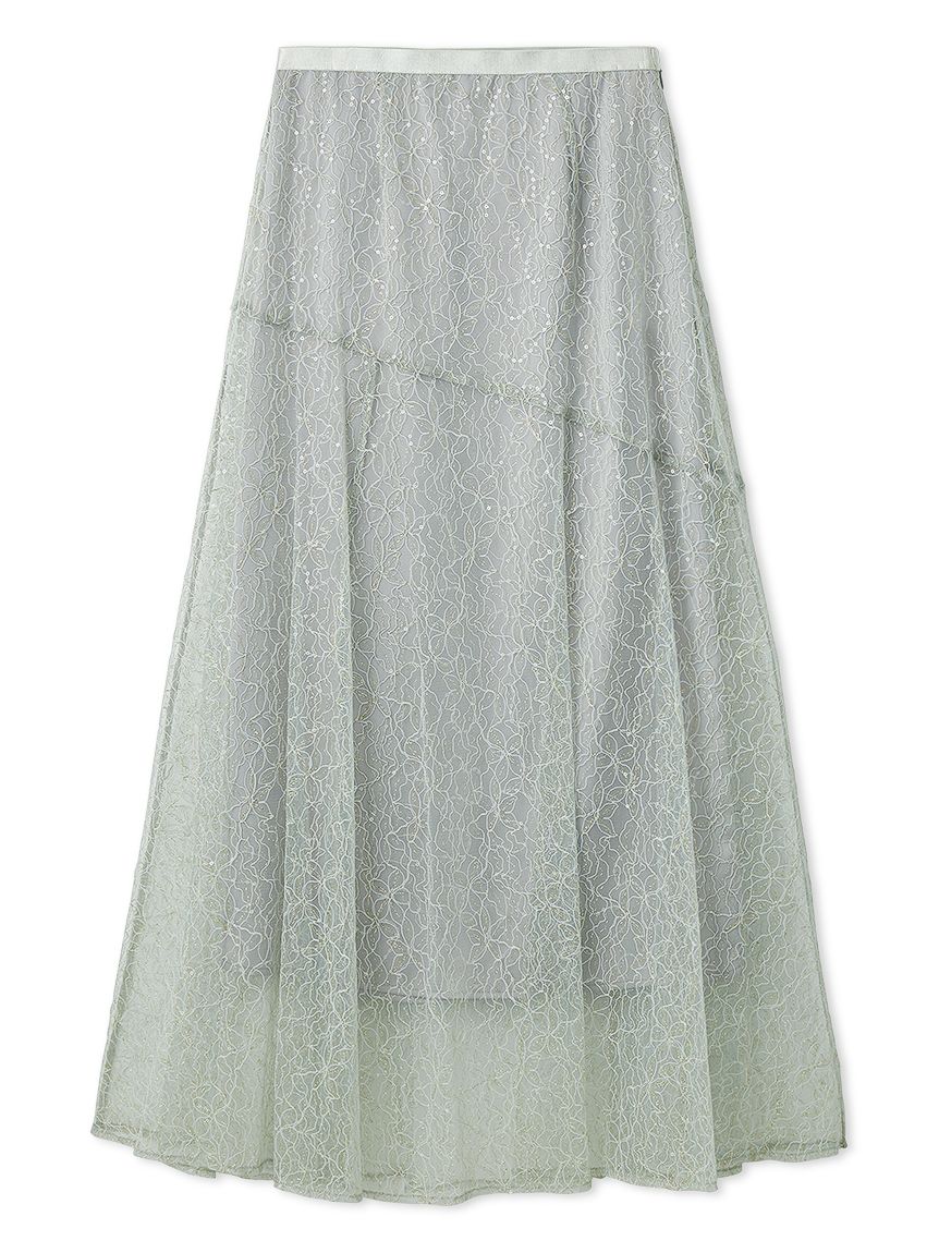 レースフレアスカート(ロングスカート)｜スカート｜FRAY I.D（フレイ