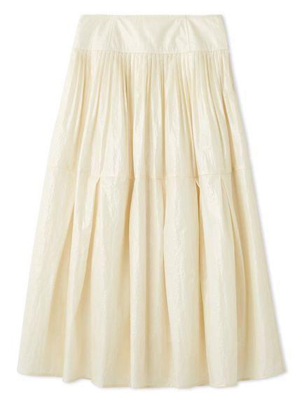 プリーツティアードタフタスカート(ロングスカート)｜スカート｜FRAY