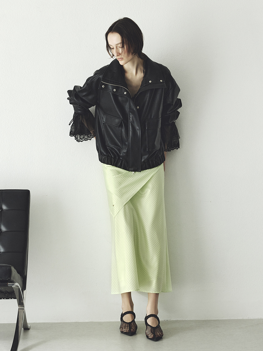 スカーフセットサテンナロースカート(ロングスカート)｜スカート｜FRAY