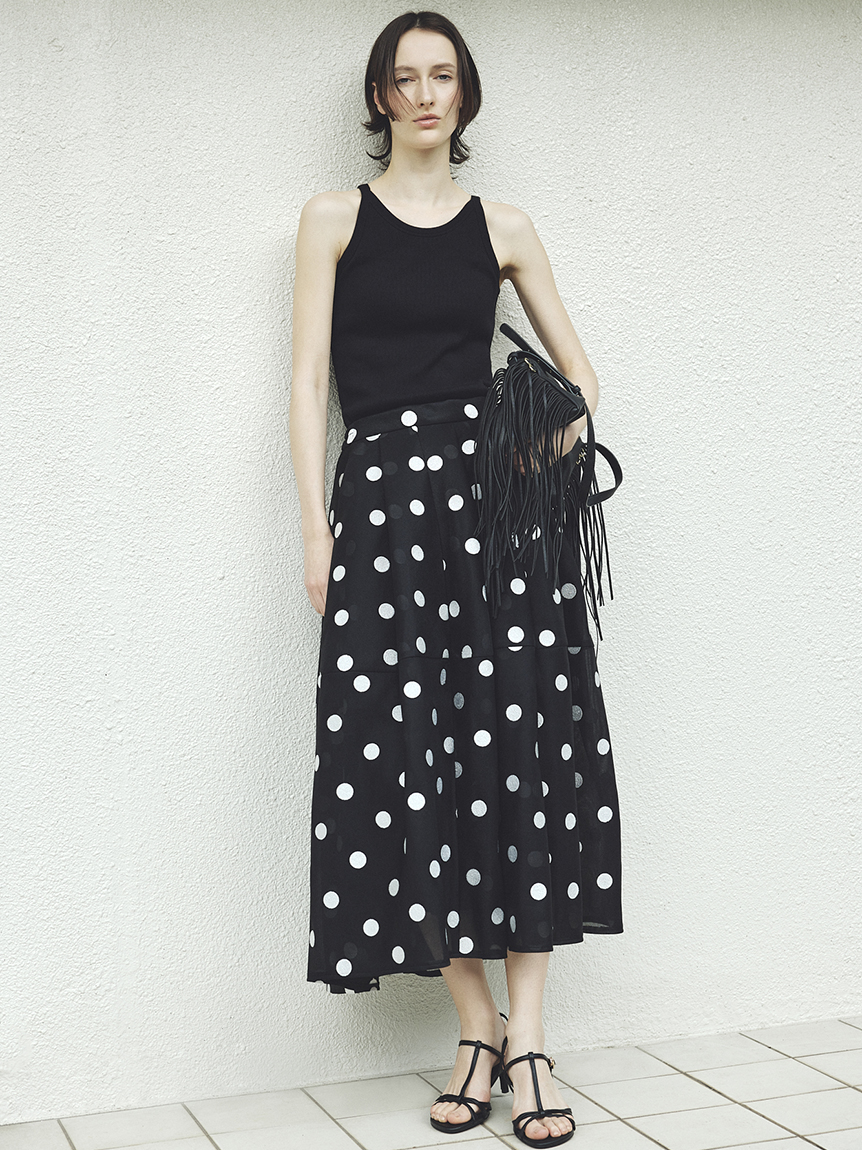 ボンディングチュール構築スカート(ロングスカート)｜スカート｜FRAY