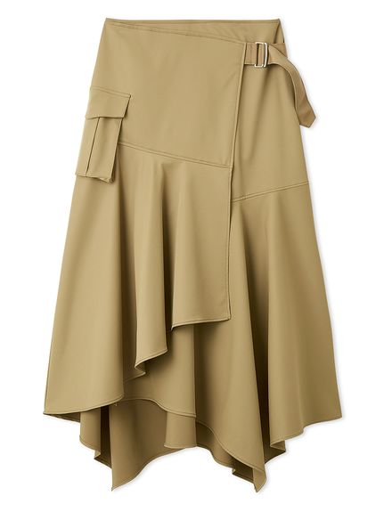 FRAY I.D イレヘムミリタリースカート イレヘムミリタリースカート(ロングスカート)｜スカート｜FRAY I.D