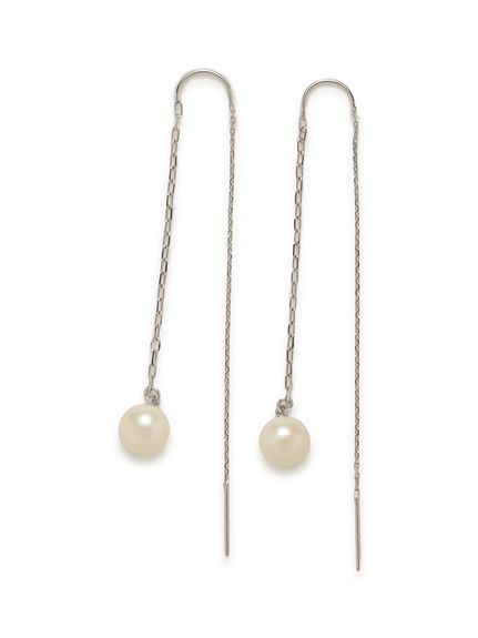 【シンプル】WHISTLES / カーブティアドロップ ワイヤーピアス ビッグウオータードロップ ピアス /1ペア: ファッションピアス