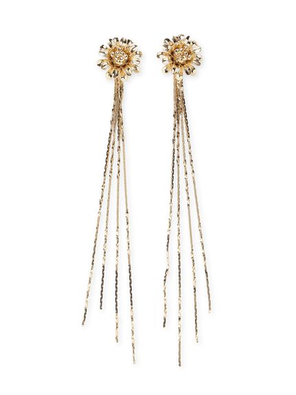 トゥインクルチェーン2wayフラワーピアス(ピアス)｜アクセサリー｜FRAY