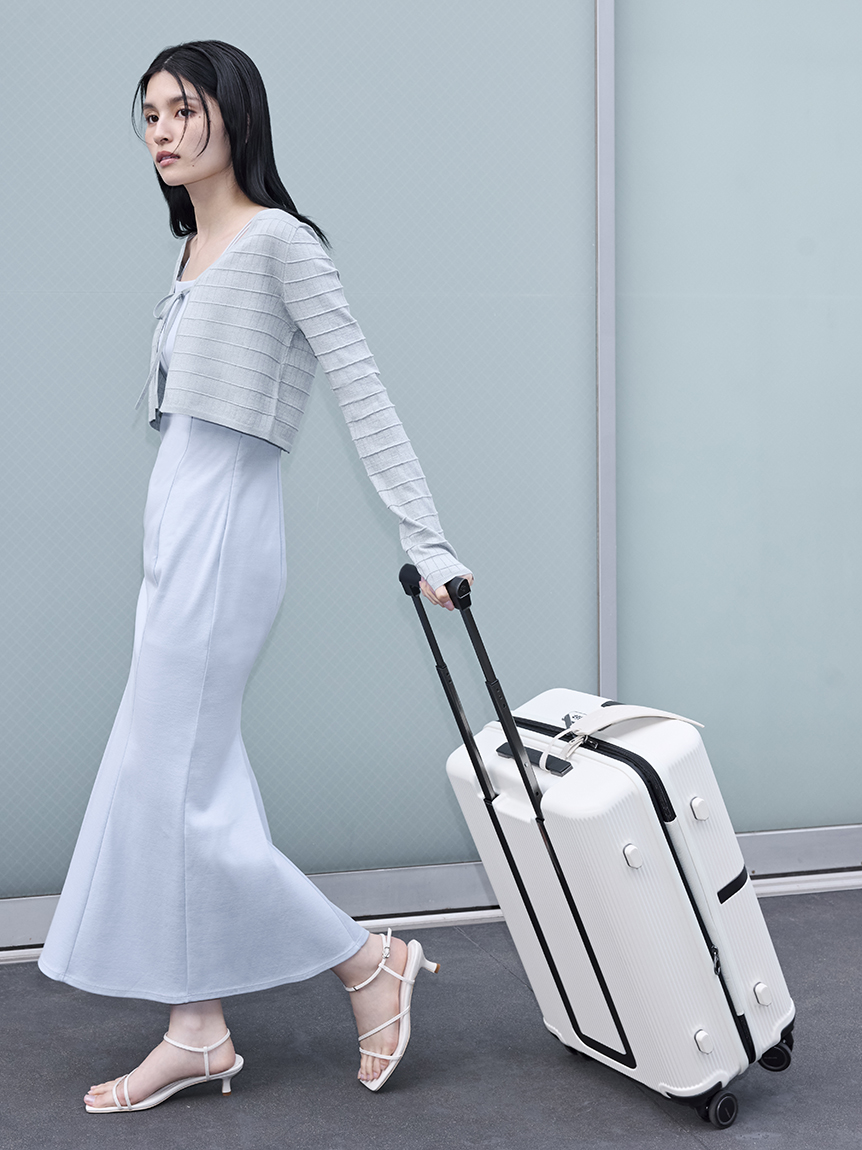 フレイ アイディー] スーツケース FWGB229302 レディース IVR Samsonite】コラボスーツケース(61cm)(キャリーケース)｜バッグ｜FRAY
