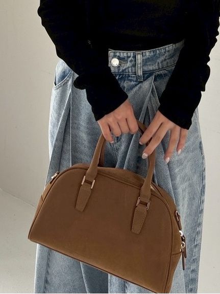 ラウンドボストンバッグ